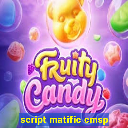 script matific cmsp